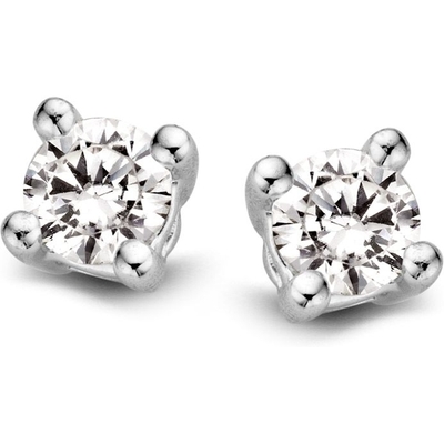 OG216504 14k witgouden oorknopjes met 032 ct diamant