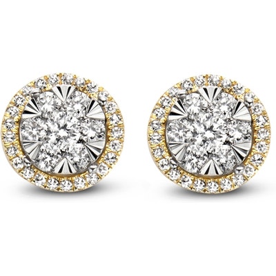 OK417342 14k gouden oorknopjes met 044 ct diamant