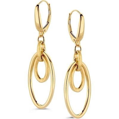 OT107940 14k gouden oorhangers 45 mm