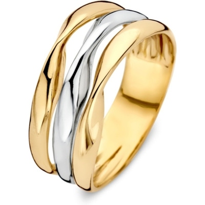 Excellent Jewelry RC407715 14k bicolor gouden ring 9,4 mm