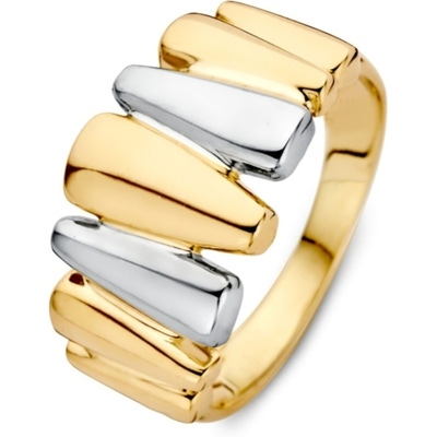 Excellent Jewelry RC407721 14k bicolor gouden ring 11,5 mm