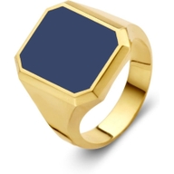 Excellent Jewelry RE131032 14k gouden zegelring met lagensteen