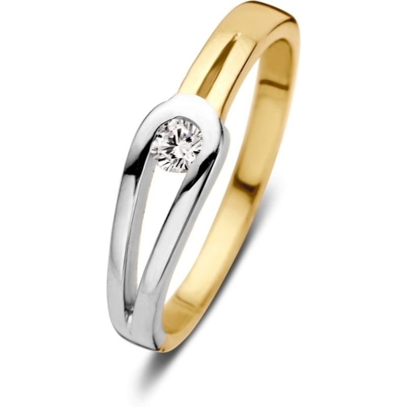 Excellent Jewelry RE426880 14k bicolor ring