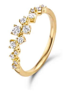 Excellent Jewelry RG117149 14k gouden ring met 0,37 ct diamant