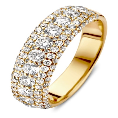 Excellent Jewelry RG117215 14k gouden ring met 1,44 ct diamant