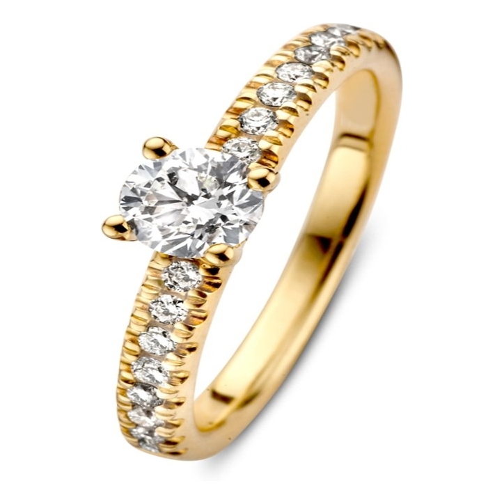 Excellent Jewelry RG117218 14k gouden ring met 0,67 ct diamant