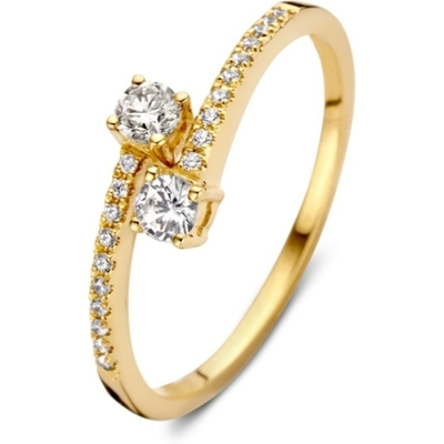 Excellent Jewelry RH127361 14k gouden ring zirkonia