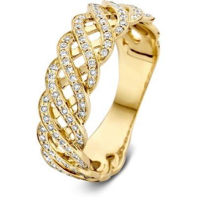 Excellent Jewelry RP117387 14k gouden ring diamant