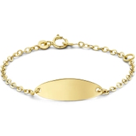 TC-58762 9 karaat baby plaatarmbandje