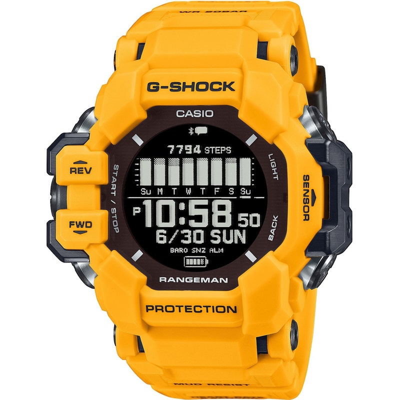G-Shock GPR-H1000-9ER Rangeman bluetooth digitaal horloge 60,6 mm