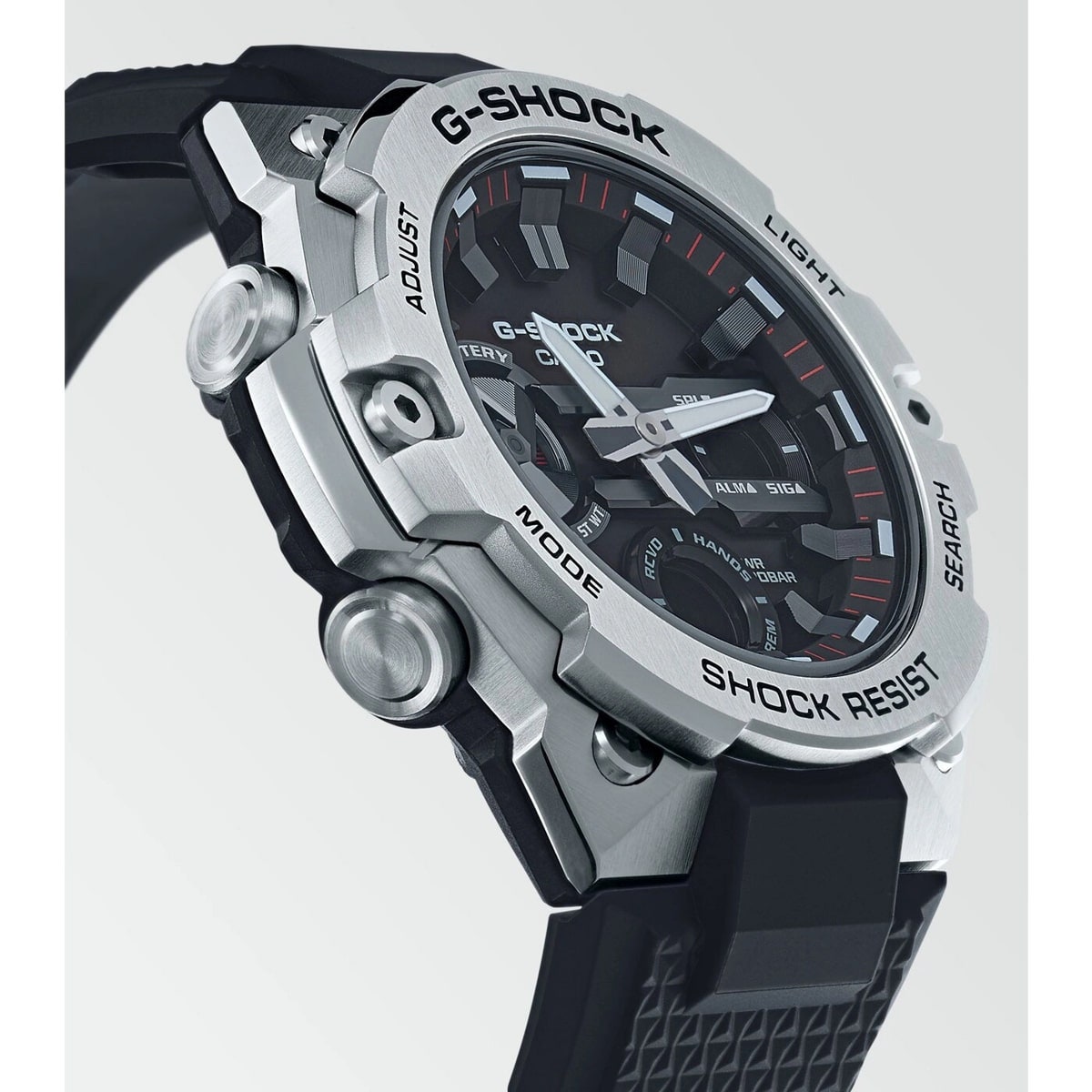 G-Shock GST-B400-1AER G-Steel bluetooth horloge