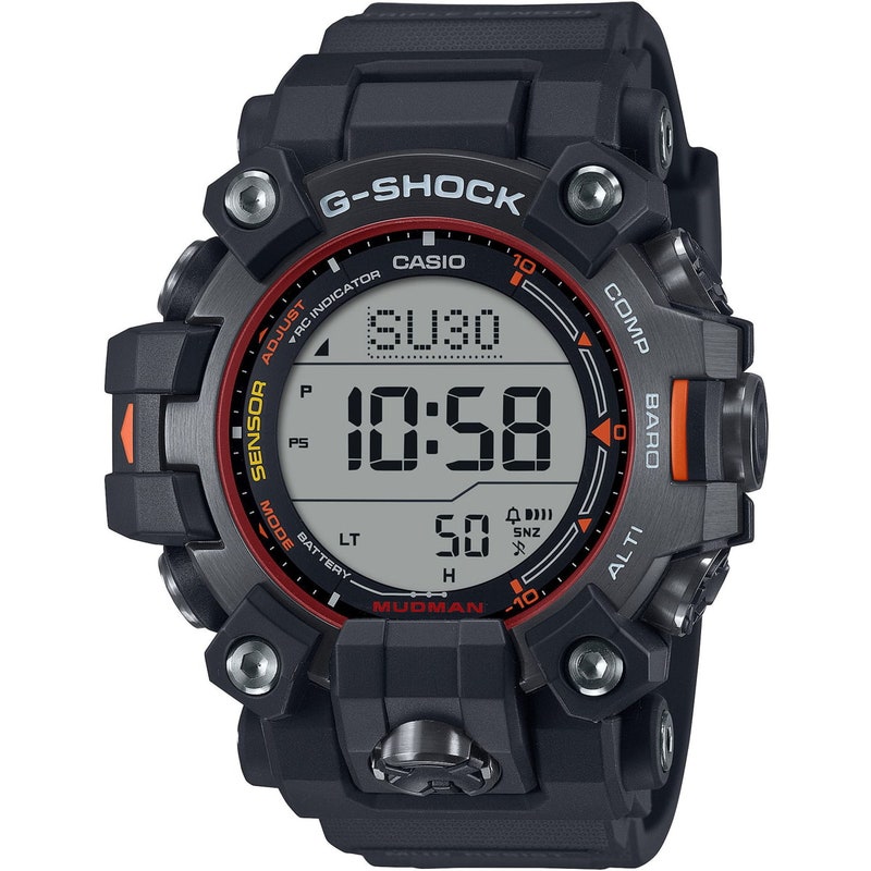 G-Shock GW-9500MEC-1ER Mudman radiogestuurd solar horloge 56,7 mm