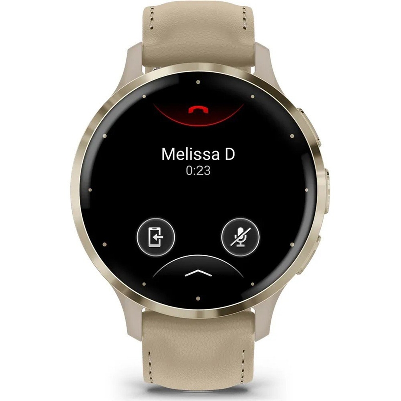 Garmin 010-02785-55 Venu 3S soft gold smartwatch