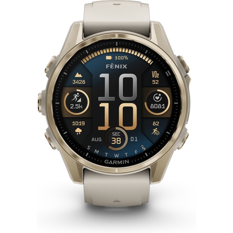 Garmin 010-02903-11 Fenix 8 Amoled Sapphire smartwatch 43 mm