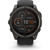 Garmin 010-02907-11 Fenix 8 Sapphire Solar titanium smartwatch 51 mm