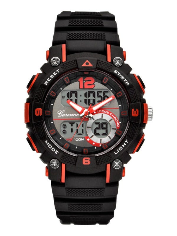Garonne KQ28Q475 Kids analoog-digitaal horloge 38 mm