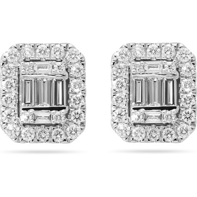 Treasure Collection TC-56747 14k witgouden oorknopjes met 0,15 ct diamant