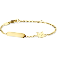 graveerarmband kat 11 - 13 cm 14K geelgoud