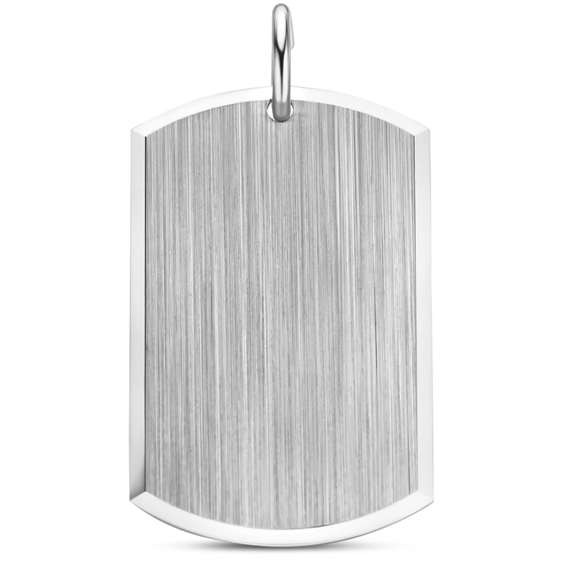 graveerhanger polimat 30 mm zilver gerhodineerd