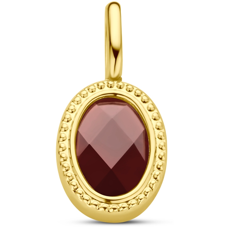hanger granaat 14K geelgoud