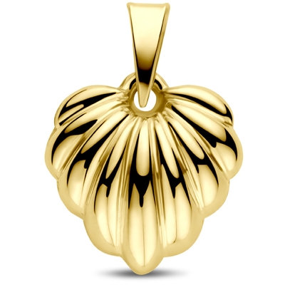 hanger hartje 18 mm 14K geelgoud