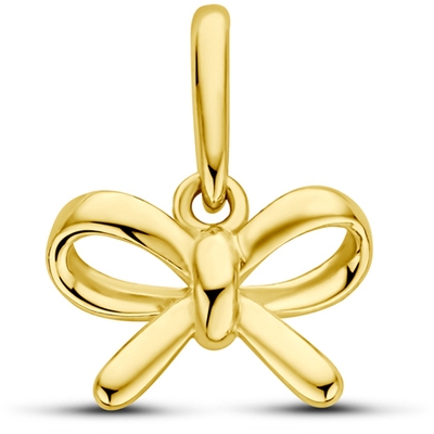 hanger strik 12 mm 14K geelgoud