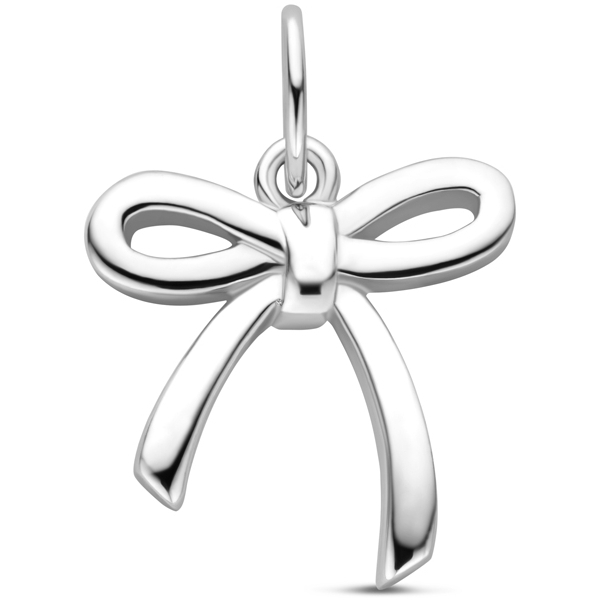 hanger strik 16 mm zilver gerhodineerd