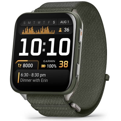 Garmin Venu X1 Moss with Slate Titanium Caseback