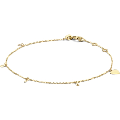 JKB20030 14k gouden LOVE armband