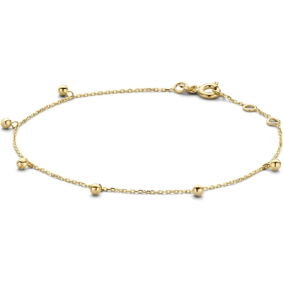 JKB20057 14k gouden bubbles bedelarmband