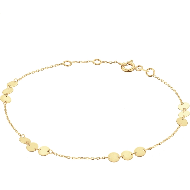 Jackie JKB23.353 West End 14k gouden armband 18 cm