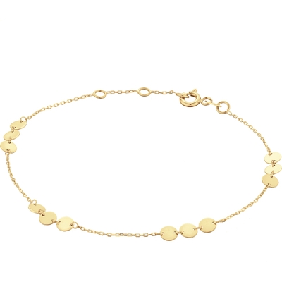JKB23353 West End 14k gouden armband 18 cm