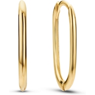 Jackie JKE22.255 Grand Place Oval 14k gouden oorringen 14,2 mm