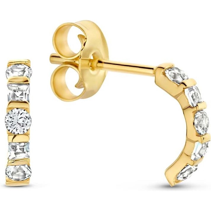 Jackie JKE22.268 Gaudí Variado Topaz Studs 14k goud 7,5 mm