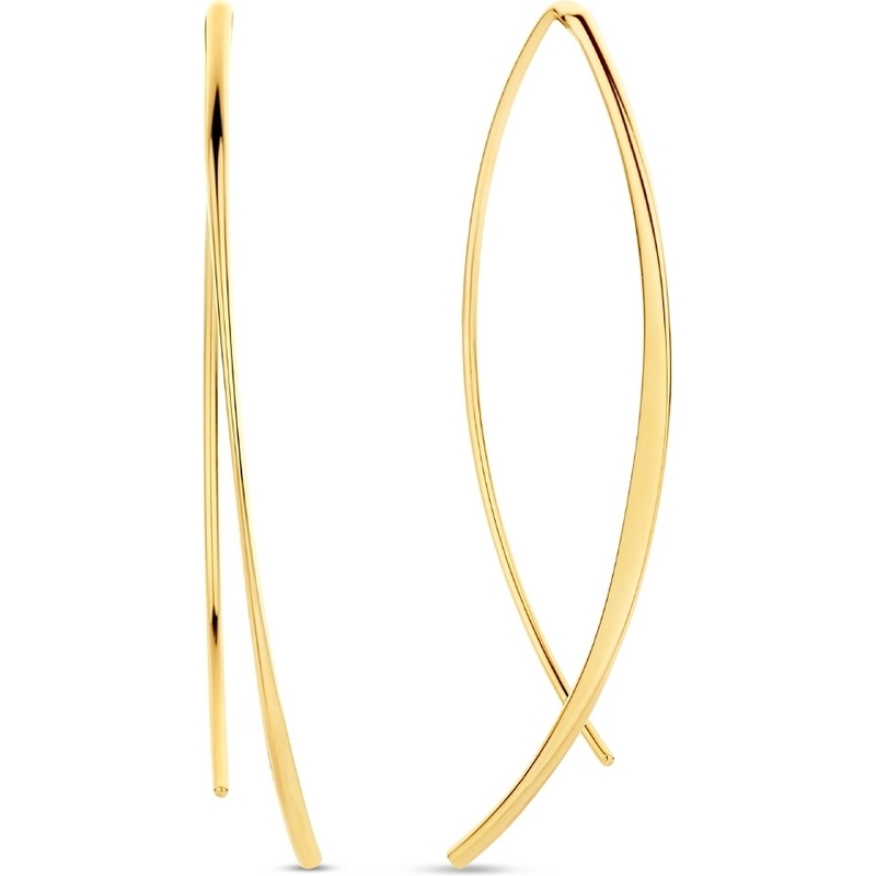 Jackie JKE23.359 Mayfair 14k gouden oorringen 40 mm