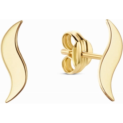 JKE24475 Masquerade 14k gouden oorknopjes 10 mm