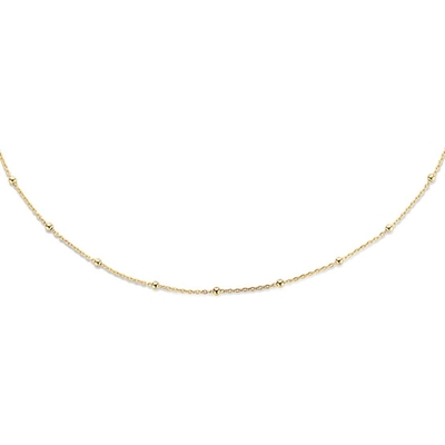 Jackie JKN21.106 14k gouden dotted ketting 38-42 cm