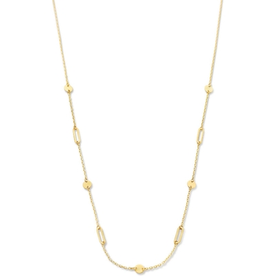 JKN22254 Beaux Arts 14k gouden collier 45-50 cm