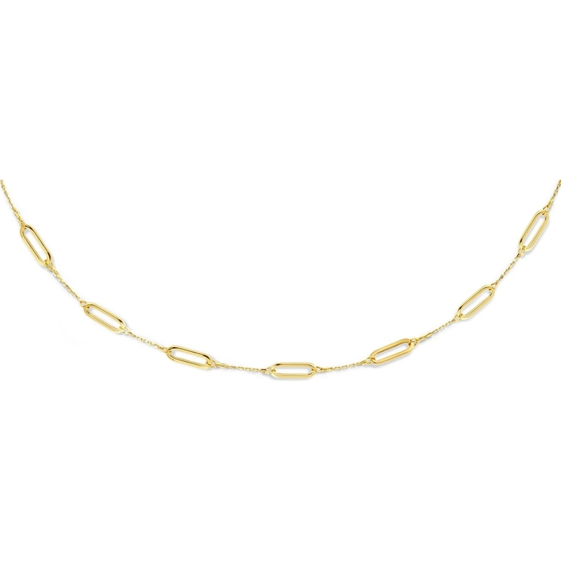 Jackie JKN23.301 Las Ramblas 14k gouden collier 40-45 cm