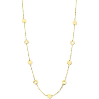 JKN23302 Barceloneta 14k gouden collier 45-50 cm