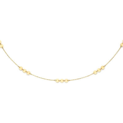 JKN23353 West End 14k gouden collier 40-45 cm