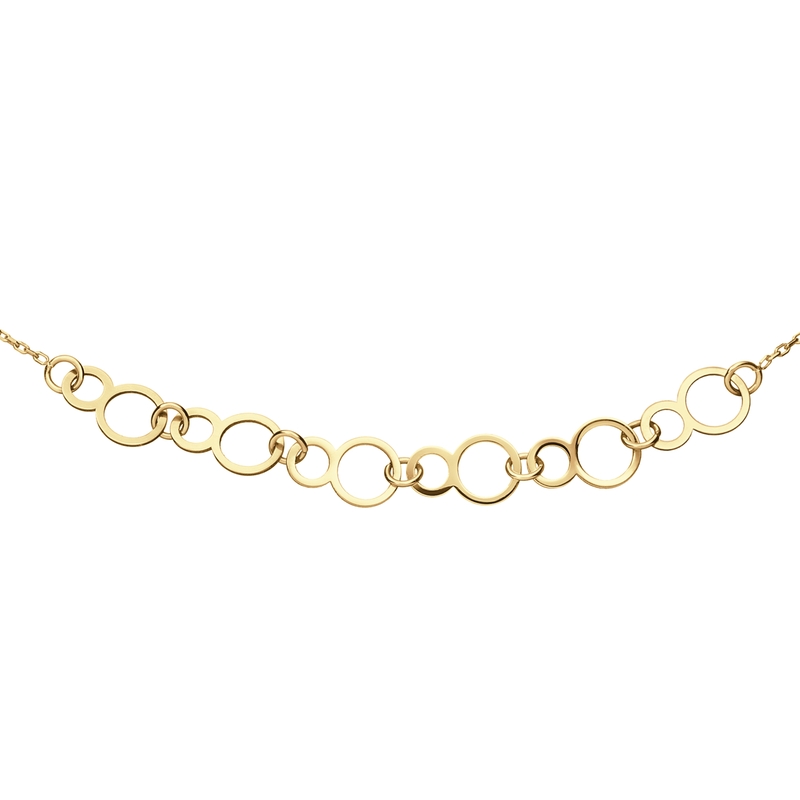 Jackie JKN24.464 Rialto 14k gouden collier 40-45 cm