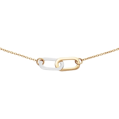 JKN24482 Cannaregio Bico 14k bicolor gouden collier