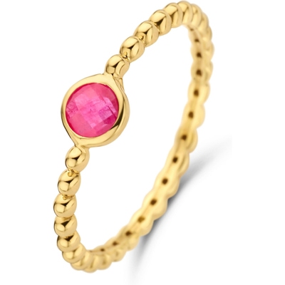 Jackie JKR22.215 Sorrento Ruby Bubble 14k gouden ring