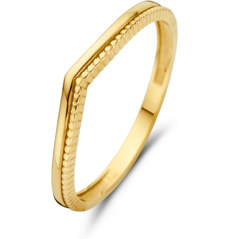Jackie JKR23.370 Windsor 14k gouden ring 2 mm