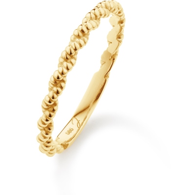 JKR25579 Cord 14k gouden ring 2 mm