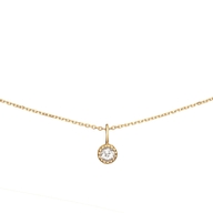 Jackie Grimaldi White Topaz Necklace 585