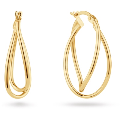 JKE25573 Maxima 14k gouden oorringen 20 mm