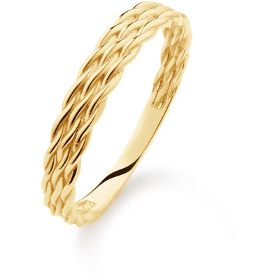JKR25553 Vondel 14k gouden ring 3 mm
