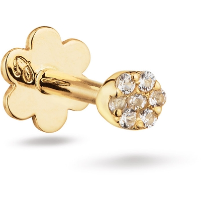 Jackie White Topaz Pave Piercing 585